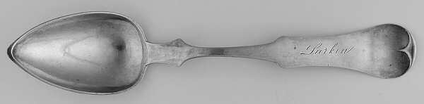 Coin Silver Flatware Tablespoon (Serving Spoon)