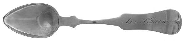 Coin Silver Flatware Teaspoon