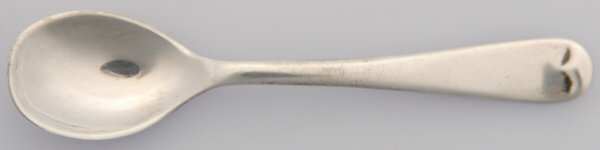 Sterling Hollowware Individual Mustard Spoon by Elkington