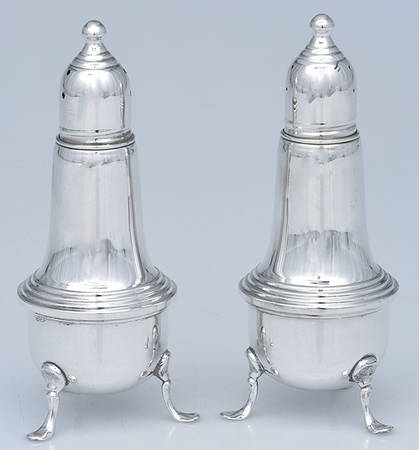 Sterling Salt & Pepper Sets Weighted Salt and Pepper Set