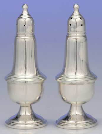 Sterling Salt & Pepper Sets Weighted Salt and Pepper Set