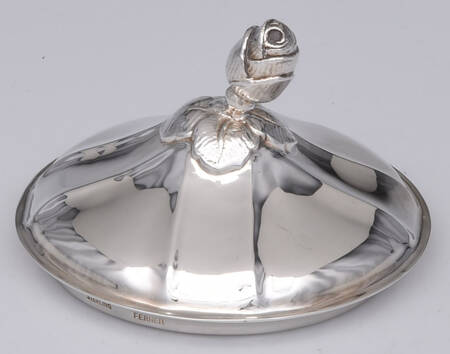 EUF9 (Sterling, Hollowware) Lid for Sugar Bowl by Eugen Ferner