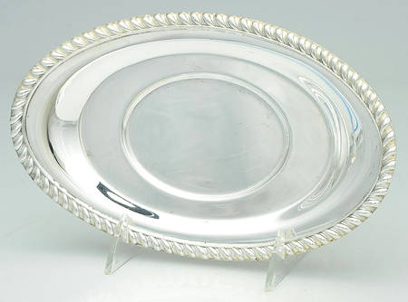 216 (Silverplate, Hollowware) Plated Gravy Underplate by English Silver Mfg Co.