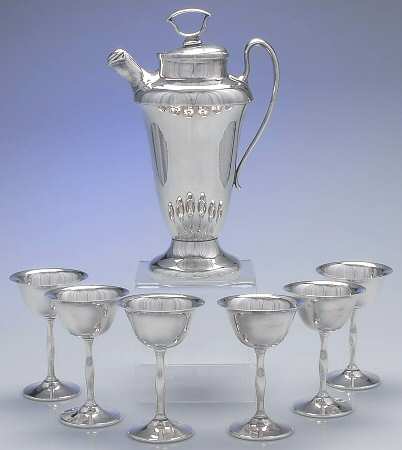 361 (Silverplate, Hollowware) 7 Piece Set