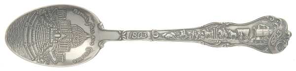 States &amp; Cities Souvenir Spoon (Sterling) by Eisenstadt Mfg Co