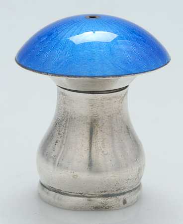 Sterling Hollowware Individual Salt Shaker by Egon Lauridsen