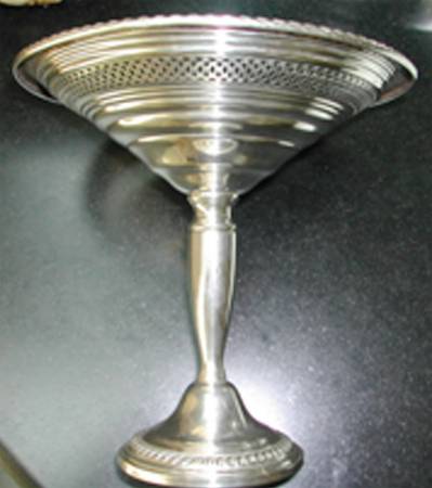 203 (Sterling, Hollowware) Medium Weighted Compote