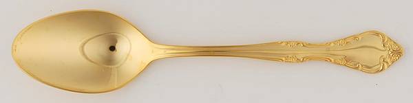ESI20 (Gold Electroplate) Place/Oval Soup Spoon by Estia