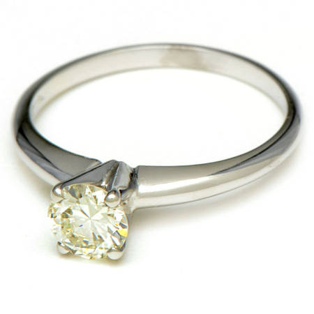 14KW Diamond (0.53) Solitaire Ring