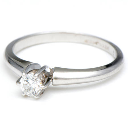 14KW Diamond (0.17) Engagement Solitare Ring