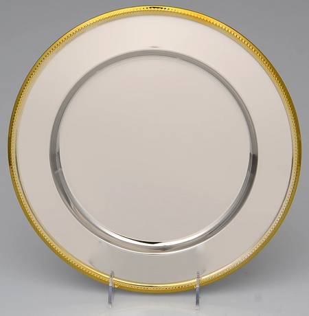 Giftware (Metal, Hollowware) Service Plate
