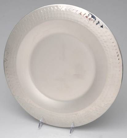 Giftware (Metal, Hollowware) Service Plate