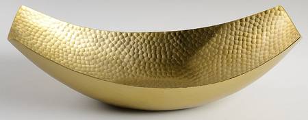 Giftware (Metal, Hollowware) 15" Rectangular Bowl
