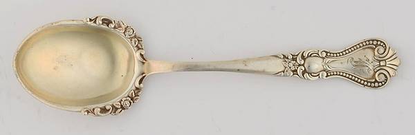 Newport (Sterling, 1900) Monogram Sugar Spoon