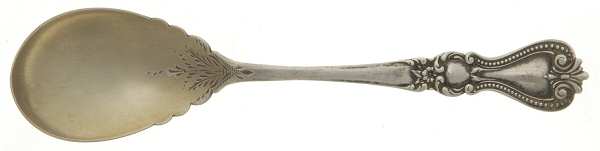 Newport (Sterling, 1900) Ice Cream Spoon Bright Cut