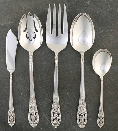 Crown Princess (Sterling, 1949) 5 Piece Hostess Set