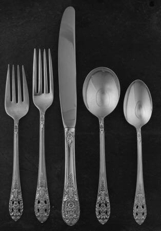 Crown Princess (Sterling, 1949) 40 Piece Estate Set