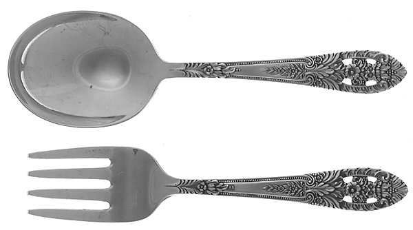 Crown Princess (Sterling, 1949) 2 Pc Baby Set (BF, BS)