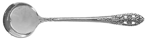 Crown Princess (Sterling, 1949) Individual Salt Spoon by Fine Arts