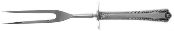 Processional (Sterling, 1947) Large Stainless-Prong Roast Carving Fork