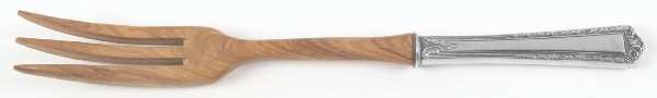 Processional (Sterling, 1947) Salad Serving Fork with Wooden Prongs