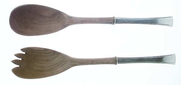 Tranquility (Sterling, 1947) Wooden Bowl 2-Piece Salad Set