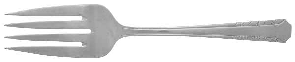Patina (Stainless) Medium Solid Cold Meat Serving Fork