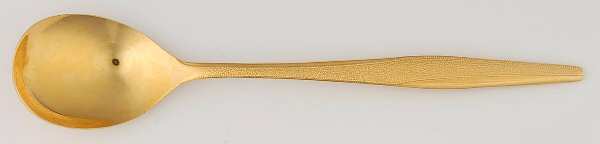 FLR1 (GOLD ELECTROPLATE) Sugar Spoon by Florentine