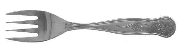 Balalaika (Stainless) Individual Salad Fork