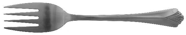 Bayport (Stainls) Medium Solid Cold Meat Serving Fork