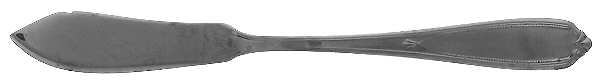 Casselbury (Stainless) Flat Handle Master Butter Knife