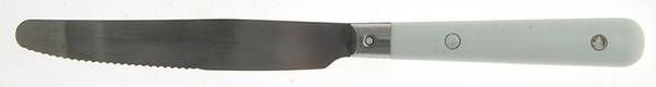 Colours-White (Stainless) New French Hollow Knife