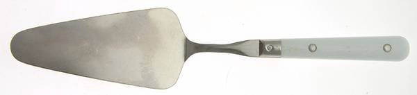 Colours-White (Stainless) Pie Server with Stainless Blade