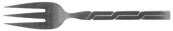Crossway (Stainless) Medium Solid Cold Meat Serving Fork