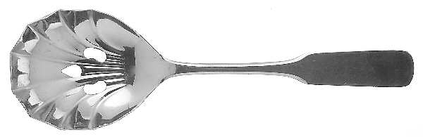 Darien (Stainless) Pierced Solid Serving Spoon