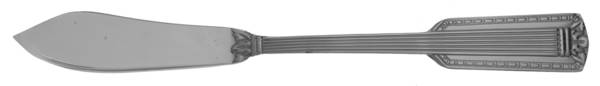 Fiddle Artistry (Stainless) Flat Handle Master Butter Knife by Farberware