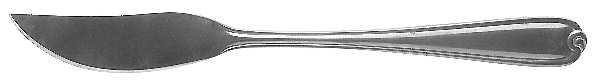 Knot (Stainless, 13%) Flat Handle Master Butter Knife