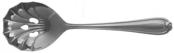 Knot (Stainless, 18-8) Solid Pierced Shell Casserole Spoon