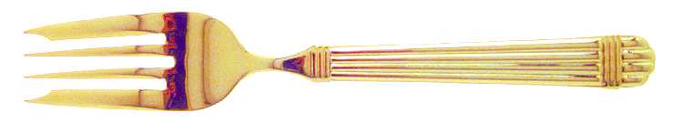 Marissa-Gold (Gold Electroplate) Individual Salad Fork