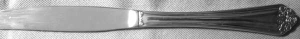 Rosebud-Gold (Gold Electroplate) Modern Hollow Knife