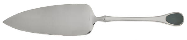 Happy Day-Blue (Stainless) Pie Server with Serrated Stainless Blade HC