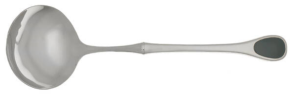 Happy Day-Blue (Stainless) Gravy Ladle with No Spout Stainless Bowl HC
