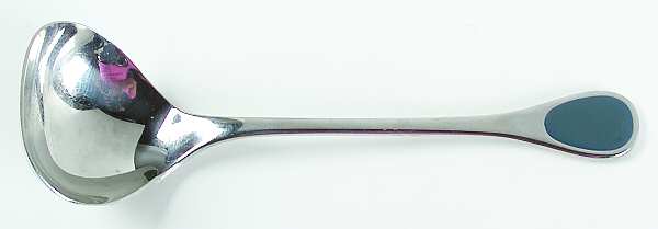 Happy Day-Blue (Stainless) Solid Gravy Ladle