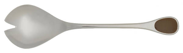 Happy Day-Brown (Stainless) Solid Serving Fork