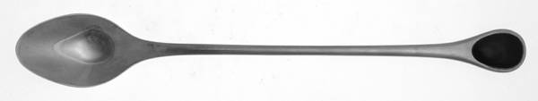 Happy Day-Black (Stainless) Iced Tea Spoon