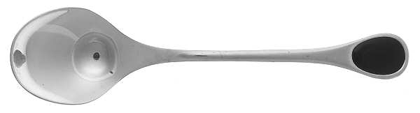 Happy Day-Black (Stainless) Place/Oval Soup Spoon