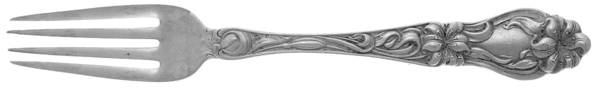 Lily-Floral (Sterling, 1910) Fork