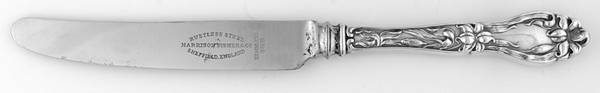 Lily-Floral (Sterling, 1910) New French Hollow Knife with Bolster