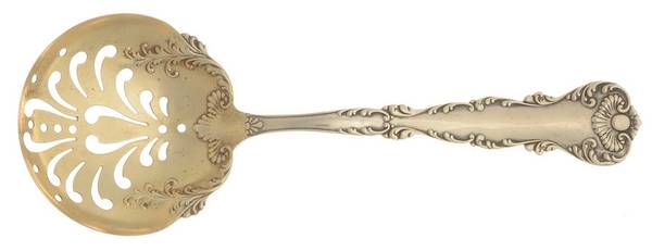 Neapolitan-Kings Court (Sterling, 1895, No Monos) Tomato Server, Solid Piece by Frank Whiting
