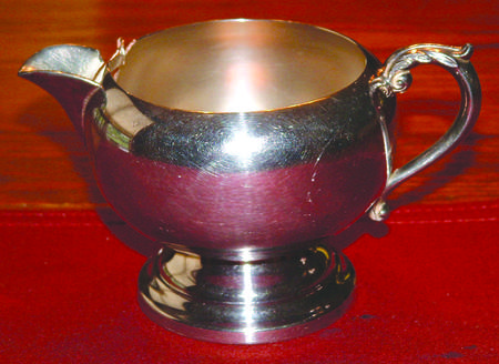 Silverplate Hollowware Creamer